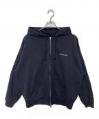 Spick and Spanスピック＆スパン）の古着「ジップパーカー」｜ネイビー