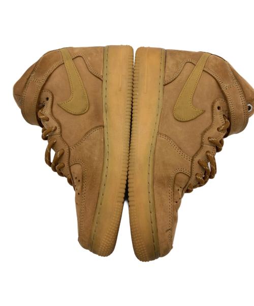NIKE（ナイキ）NIKE (ナイキ) Air Force 1 Mid Flax ベージュ サイズ:US7の古着・服飾アイテム
