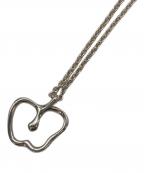 TIFFANY & Co.ティファニー）の古着「アップルモチーフ ネックレス」｜シルバー