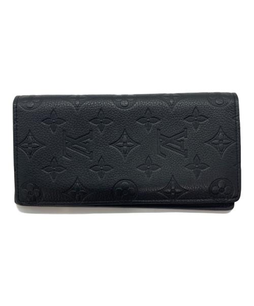 LOUIS VUITTON（ルイ ヴィトン）LOUIS VUITTON (ルイ ヴィトン) ポルトフォイユ ブラザNM ブラックの古着・服飾アイテム
