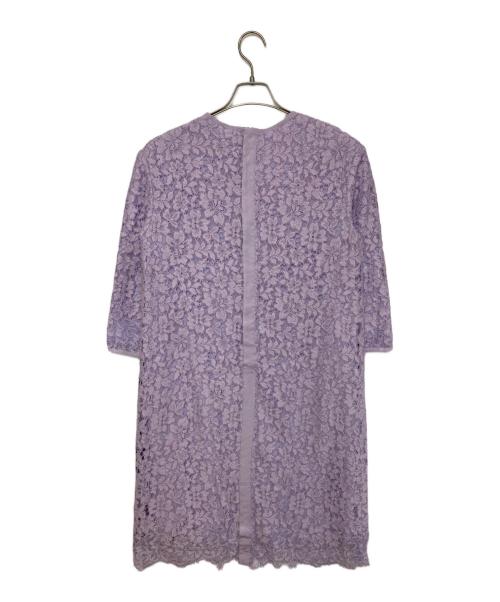 ADORE（アドーア）ADORE (アドーア) ボタニカルコードレースワンピース ラベンダー サイズ:SIZE 38の古着・服飾アイテム
