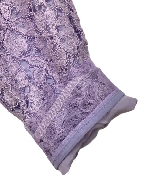 ADORE（アドーア）ADORE (アドーア) ボタニカルコードレースワンピース ラベンダー サイズ:SIZE 38の古着・服飾アイテム