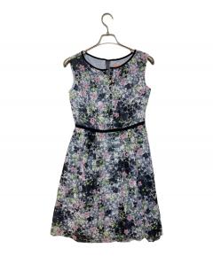 中古・古着通販】TOCCA (トッカ) PEACH TREE DRESS ブルー 未使用品