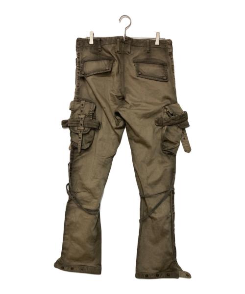 HALB（ハルプ）HALB (ハルプ) ギミックカーゴパンツ ブラウン サイズ:Ｍの古着・服飾アイテム
