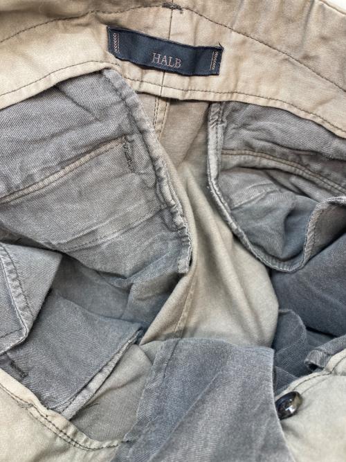 HALB（ハルプ）HALB (ハルプ) ギミックカーゴパンツ ブラウン サイズ:Ｍの古着・服飾アイテム