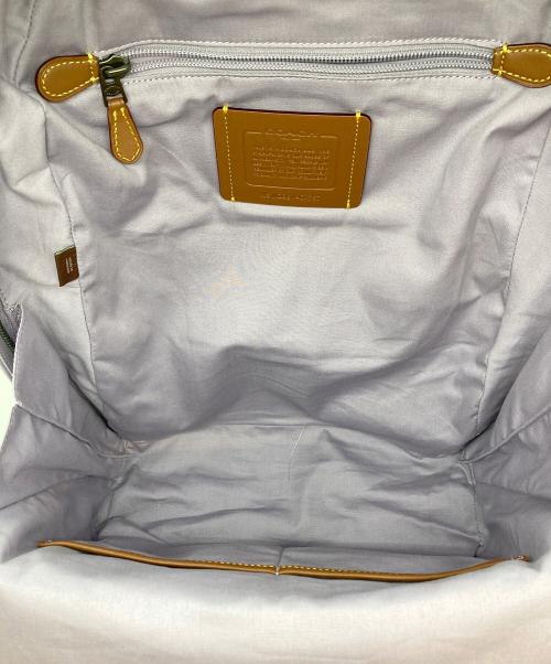 COACH（コーチ）COACH (コーチ) ホール バックパック パープルの古着・服飾アイテム