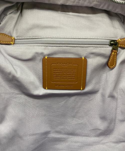 COACH（コーチ）COACH (コーチ) ホール バックパック パープルの古着・服飾アイテム