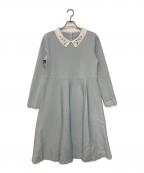 FOXEYフォクシー）の古着「Knit Dress “Gisele”」｜アイスブルー