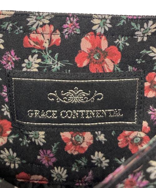 GRACE CONTINENTAL（（グレースコンチネンタル）GRACE CONTINENTAL (（グレースコンチネンタル) ボタニカルティアードワンピース ブラック サイズ:36の古着・服飾アイテム