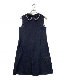 FOXEY NEWYORK（フォクシーニューヨーク）の古着「26SS Dress "Indigo Éclat"」｜インディゴ