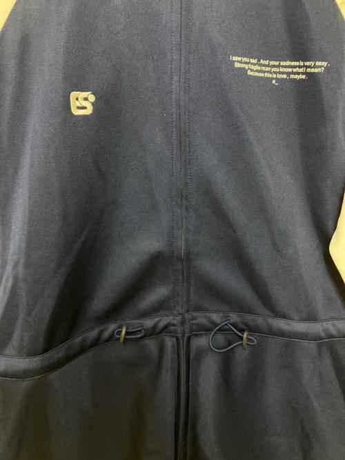 DOUBLE STANDARD CLOTHING（ダブルスタンダードクロージング）DOUBLE STANDARD CLOTHING (ダブルスタンダードクロージング) ウエストギャザートラックジャケット ネイビー サイズ:Fの古着・服飾アイテム