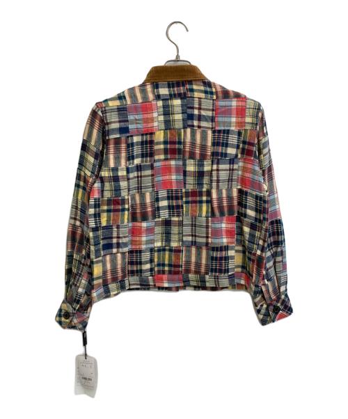 DOUBLE STANDARD CLOTHING（ダブルスタンダードクロージング）DOUBLE STANDARD CLOTHING (ダブルスタンダードクロージング) パッチワークネル起毛シャツ マルチカラー サイズ:SIZE 38 未使用品の古着・服飾アイテム