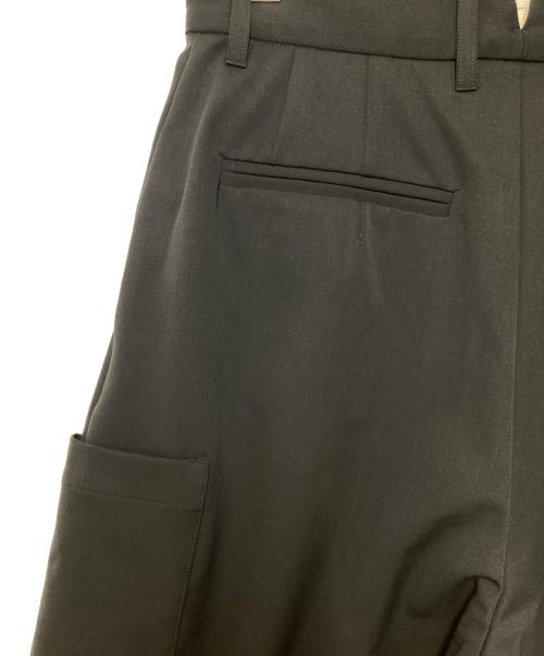 GRACE CONTINENTAL（（グレースコンチネンタル）GRACE CONTINENTAL (（グレースコンチネンタル) ワイドワークパンツ ブラック サイズ:38の古着・服飾アイテム