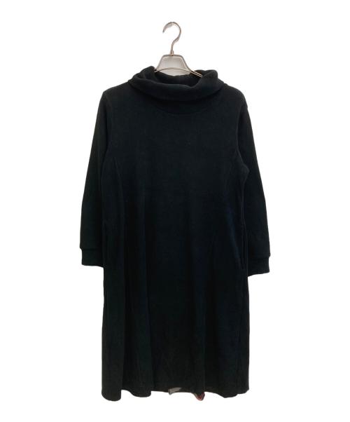 CB CRESTBRIDGE（シービークレストブリッジ）CB CRESTBRIDGE (シービークレストブリッジ) バックチェック切替タートルワンピース ブラック サイズ:SIZE Mの古着・服飾アイテム