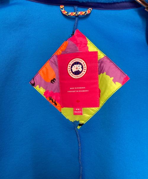 CANADA GOOSE（カナダグース）CANADA GOOSE (カナダグース) ボアフリースジャケット ブルー サイズ:Ｍの古着・服飾アイテム