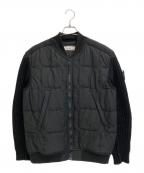 STONE ISLANDストーンアイランド）の古着「22AW CUPRO COTTON STELLA WITH PRIMALOFT® INSULATION TECHNOLOGY AND KNIT」｜ブラック