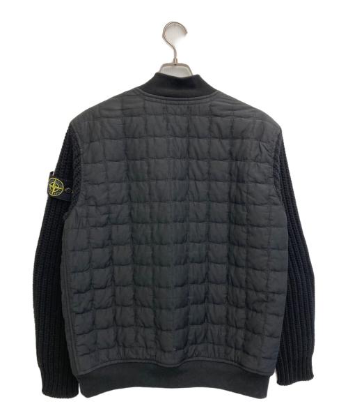 STONE ISLAND（ストーンアイランド）STONE ISLAND (ストーンアイランド) 22AW CUPRO COTTON STELLA WITH PRIMALOFT® INSULATION TECHNOLOGY AND KNIT ブラック サイズ:SIZE Mの古着・服飾アイテム