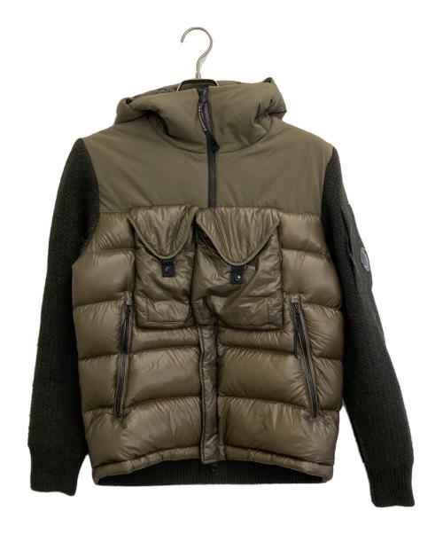 C.P COMPANY（シーピーカンパニー）C.P COMPANY (シーピーカンパニー) PRO-TEK ダウンジャケット オリーブ サイズ:SIZE 44の古着・服飾アイテム