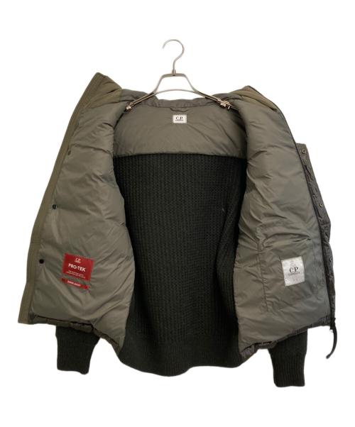 C.P COMPANY（シーピーカンパニー）C.P COMPANY (シーピーカンパニー) PRO-TEK ダウンジャケット オリーブ サイズ:SIZE 44の古着・服飾アイテム