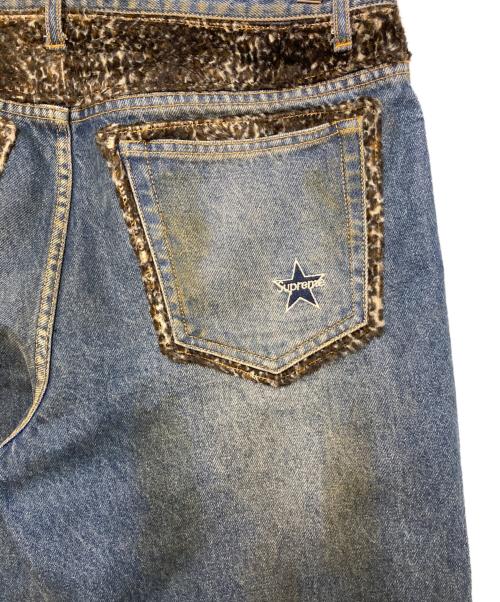 SUPREME（シュプリーム）SUPREME (シュプリーム) 25AW Leopard Faux Fur Loose Fit Jean 