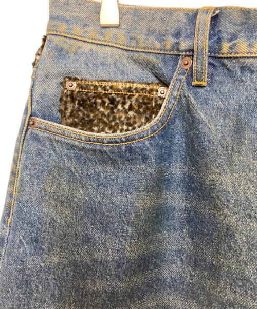 SUPREME（シュプリーム）SUPREME (シュプリーム) 25AW Leopard Faux Fur Loose Fit Jean 