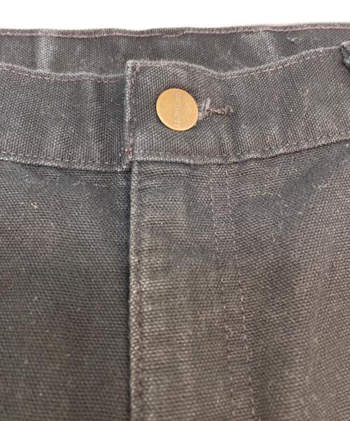 CarHartt（カーハート）CarHartt (カーハート) LOOSE FIT WASHED DUCK FLANNEL LINED UTILITY WORK PANT ブラック サイズ:SIZE 32の古着・服飾アイテム