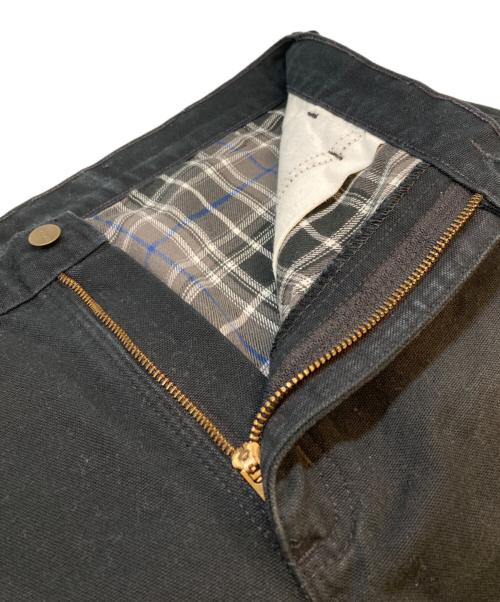 CarHartt（カーハート）CarHartt (カーハート) LOOSE FIT WASHED DUCK FLANNEL LINED UTILITY WORK PANT ブラック サイズ:SIZE 32の古着・服飾アイテム