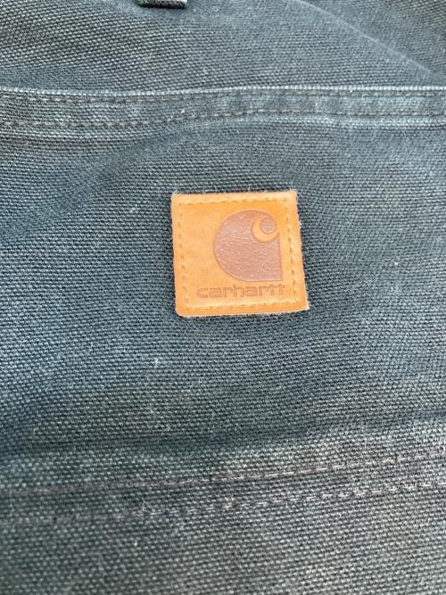 CarHartt（カーハート）CarHartt (カーハート) LOOSE FIT WASHED DUCK FLANNEL LINED UTILITY WORK PANT ブラック サイズ:SIZE 32の古着・服飾アイテム