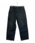 CarHartt（カーハート）の古着「LOOSE FIT WASHED DUCK FLANNEL LINED UTILITY WORK PANT」｜ブラック