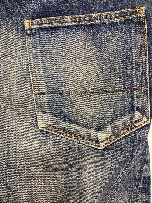 ANCELLM（アンセルム）ANCELLM (アンセルム) 15th anniversary SELVEDGE DENIM STRAIGHT 5P PANTS インディゴ サイズ:2の古着・服飾アイテム