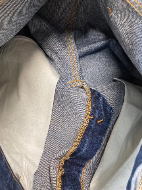 ANCELLM（アンセルム）ANCELLM (アンセルム) 15th anniversary SELVEDGE DENIM STRAIGHT 5P PANTS インディゴ サイズ:2の古着・服飾アイテム