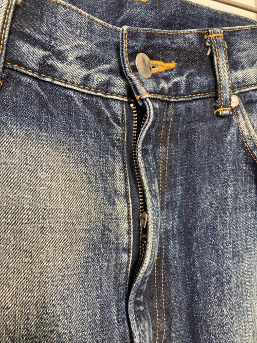 ANCELLM（アンセルム）ANCELLM (アンセルム) 15th anniversary SELVEDGE DENIM STRAIGHT 5P PANTS インディゴ サイズ:2の古着・服飾アイテム