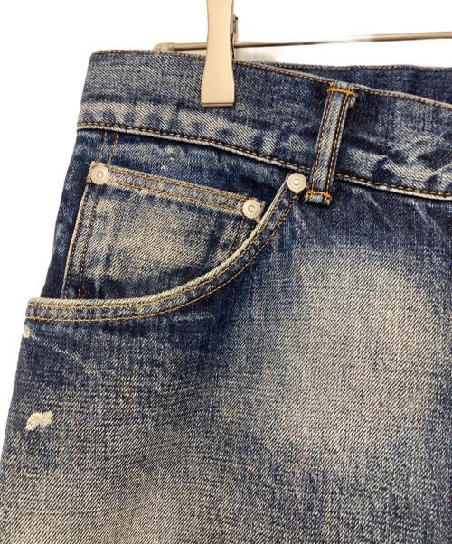ANCELLM（アンセルム）ANCELLM (アンセルム) 15th anniversary SELVEDGE DENIM STRAIGHT 5P PANTS インディゴ サイズ:2の古着・服飾アイテム