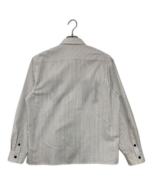 WOKE EDGE（ウォーク エッジ）WOKE EDGE (ウォーク エッジ) Ny Glit Check Shirt ホワイト サイズ:Mの古着・服飾アイテム