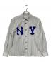 WOKE EDGE（ウォーク エッジ）の古着「Ny Glit Check Shirt」｜ホワイト