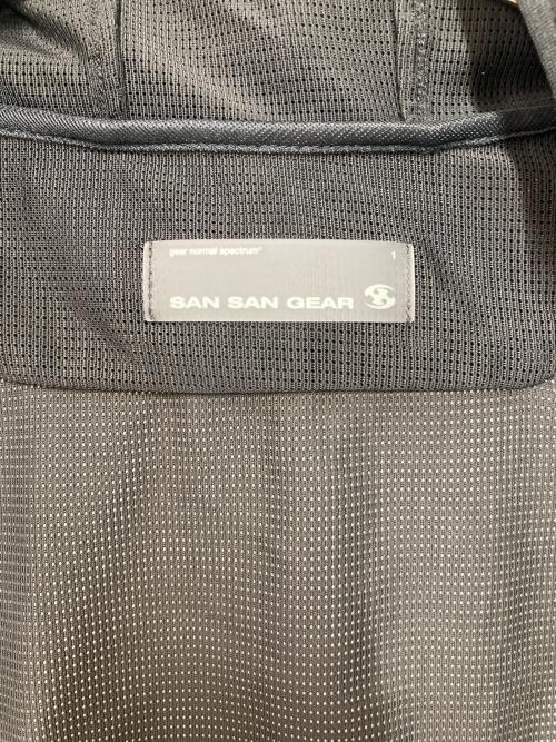 san san gear（サンサンギア）san san gear (サンサンギア) ZIPPER MESH JACKET グレー サイズ:1の古着・服飾アイテム