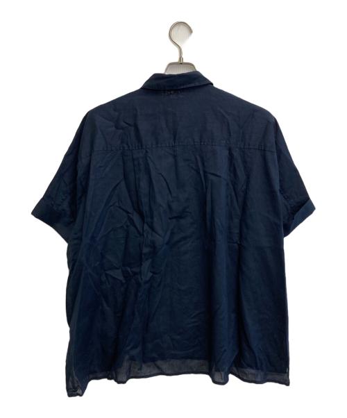 SLOBE IENA（スローブ イエナ）SLOBE IENA (スローブ イエナ) リネンコットンBOXシャツ ネイビー サイズ:SIZE Freeの古着・服飾アイテム
