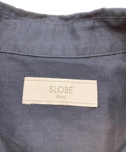 SLOBE IENA（スローブ イエナ）SLOBE IENA (スローブ イエナ) リネンコットンBOXシャツ ネイビー サイズ:SIZE Freeの古着・服飾アイテム