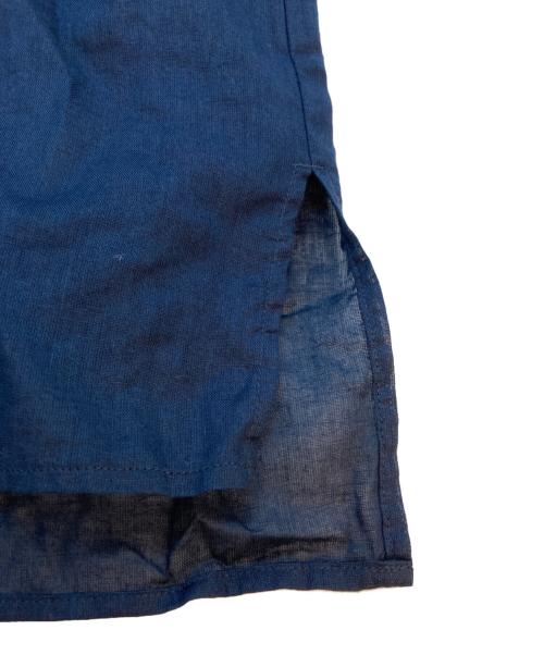 SLOBE IENA（スローブ イエナ）SLOBE IENA (スローブ イエナ) リネンコットンBOXシャツ ネイビー サイズ:SIZE Freeの古着・服飾アイテム