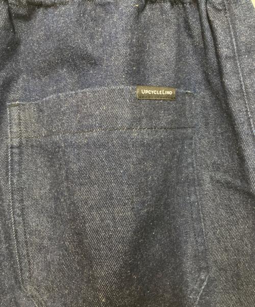 UPCYCLELINO（アップサイクルリノ）UPCYCLELINO (アップサイクルリノ) BASIC 9.5ozデニムワイドパンツ インディゴ サイズ:2の古着・服飾アイテム