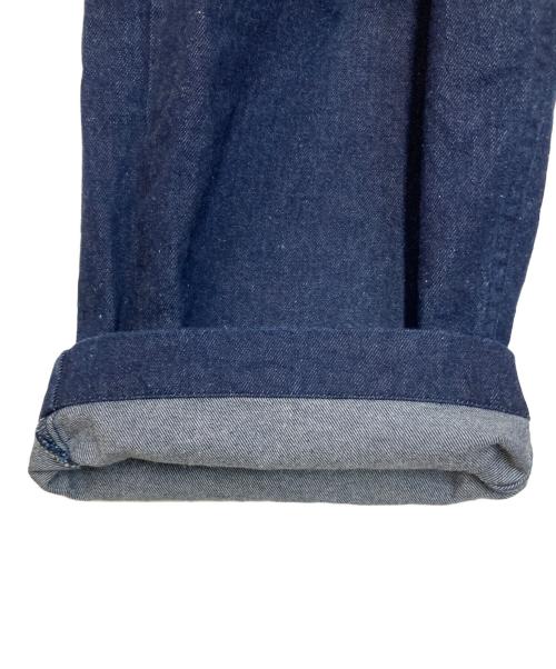 UPCYCLELINO（アップサイクルリノ）UPCYCLELINO (アップサイクルリノ) BASIC 9.5ozデニムワイドパンツ インディゴ サイズ:2の古着・服飾アイテム