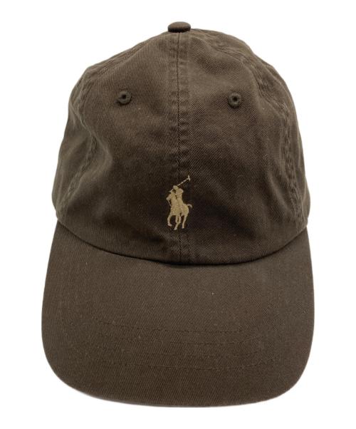 POLO RALPH LAUREN（ポロ・ラルフローレン）POLO RALPH LAUREN (ポロ・ラルフローレン) CLASSIC SPORT CAP ブラウン サイズ:53-63の古着・服飾アイテム