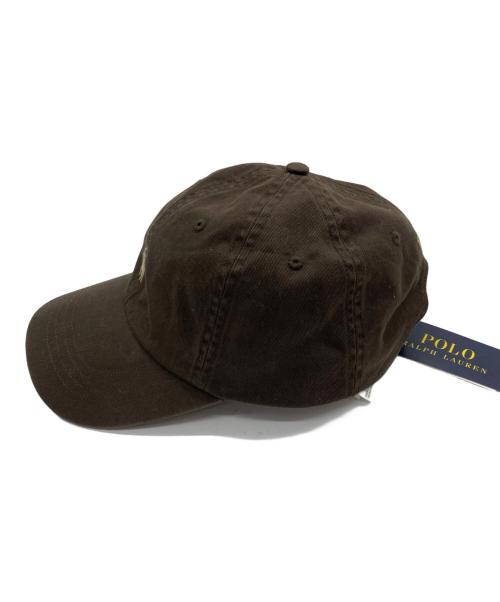POLO RALPH LAUREN（ポロ・ラルフローレン）POLO RALPH LAUREN (ポロ・ラルフローレン) CLASSIC SPORT CAP ブラウン サイズ:53-63の古着・服飾アイテム
