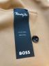 中古・古着 BOSS (ボス) ピークドラペルダブルブレストジャケット ベージュ サイズ:SIZE XS：14000円