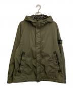 STONE ISLANDストーンアイランド）の古着「CRINKLE REPS R-NY ナイロンジャケット」｜オリーブ