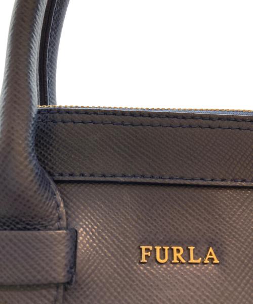FURLA（フルラ）FURLA (フルラ) アレグラ 2WAYバッグ ネイビーの古着・服飾アイテム