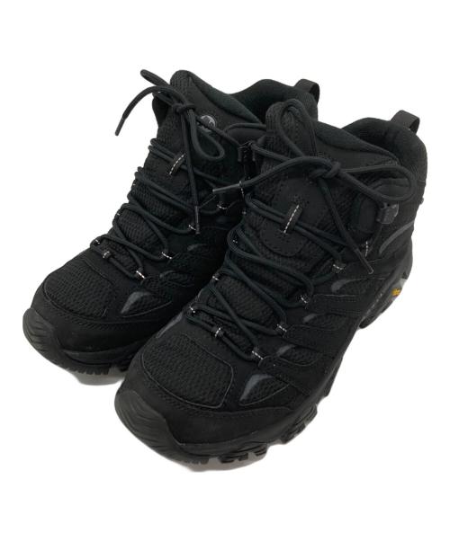 MERRELL（メレル）MERRELL (メレル) モアブ3シンセティックミッドゴアテックス ブラック（TRIPLE BLACK） サイズ:SIZE 27cmの古着・服飾アイテム