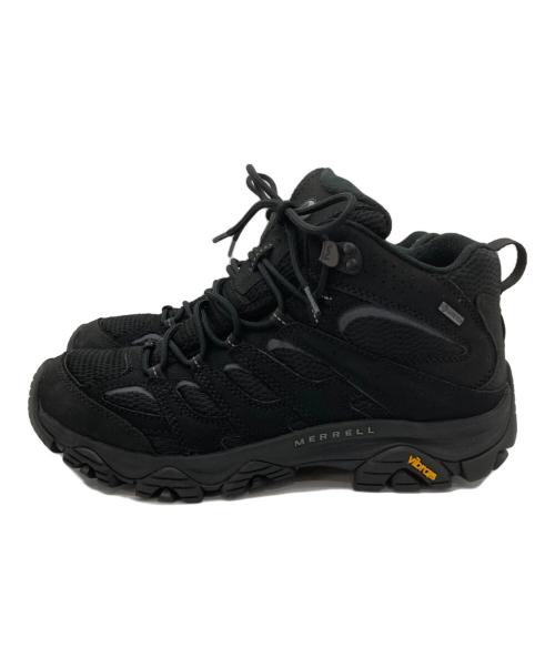 MERRELL（メレル）MERRELL (メレル) モアブ3シンセティックミッドゴアテックス ブラック（TRIPLE BLACK） サイズ:SIZE 27cmの古着・服飾アイテム