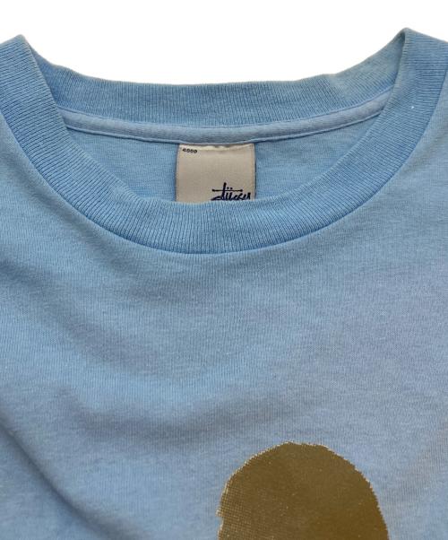 stussy（ステューシー）stussy (ステューシー) ブルース・リーTシャツ スカイブルー サイズ:SIZE Lの古着・服飾アイテム