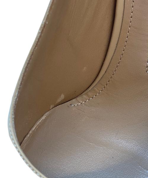 PELLICO（ペリーコ）PELLICO (ペリーコ) ミレナ スクエアトゥチャンキーヒールパンプス ベージュ サイズ:SIZE 22.5cmの古着・服飾アイテム